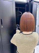 ディジョン(Dijon)&nbsp;韓国顔まわりレイヤーカットグレージュオリーブベージュブラウン