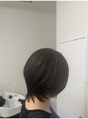 縮毛矯正とウルフカット