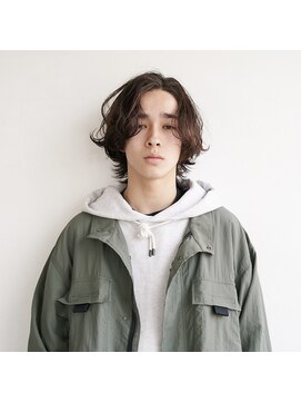 マインバイアフロートギンザ(MYNE by AFLOAT GINZA) メンズパーマ/メンズウルフ/ニュアンスパーマ/メンズミディアム