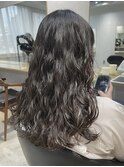 【人気スタイル】コテ巻き風ウェーブパーマ♪