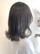 イソラヘアアトリエ(Isola hair atelier)&nbsp;【Isola】グレージュ×ミディアムレイヤー　y