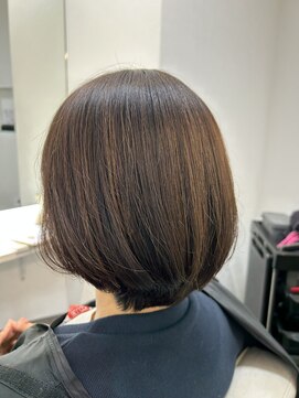 エクラートリアン 藤沢店(ECLART Lien) ナチュラル大人ボブ[藤沢/髪質改善]