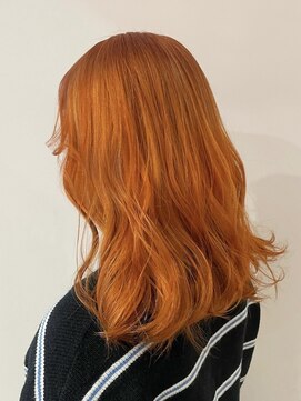 ミスト(mist) 〔mist：Yoshimi〕ビビットオレンジ/ダブルカラー/ブリーチ #242