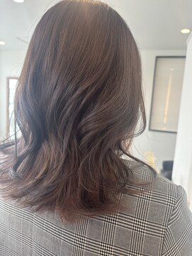 プラベヘアー(Prave hair) ミディアムスタイル*インナーカラー