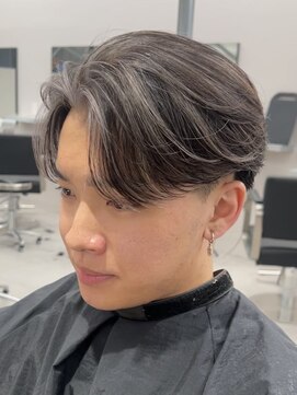 ササ 京都河原町店(33 SASA) メンズハイライト　メンズカラー