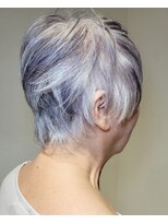 松本平太郎美容室 国立店&nbsp;60代70代80代×ショートレイヤー×ヘアマニキュア×スライシング