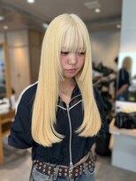 ゼストプラス(ZEST plus)&nbsp;ストレートが映える！ブロンドカラー♪【Luna】