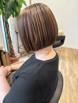 アンジュールテラス(UNJOUR TERRACE)&nbsp;デザインカラー×ボブ