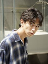 ラヴィズム(LUVISM)&nbsp;万代波巻きパーマハイライトシャドウパーマツイストパーマウルフ