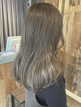 アース 青葉台店(HAIR&MAKE EARTH) シナモンベージュ×レイヤーカット