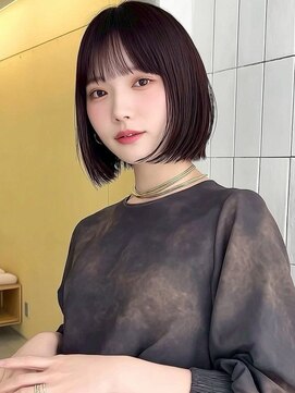 ノイズ オオサカ(NOISM) デザインカラー/レイヤーカット/ウェットヘア/オリーブベージュ