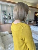 シャンプー ボーイ 宮崎柳丸店(SHAMPOO BOY)&nbsp;切りっぱなしボブ/透明感カラー　【シャンプーボーイ宮崎】