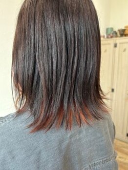 【似合わせと透明感が叶う】トレンドカラーもお任せ。お客様の髪質を見極め似合う色味をご提案します！