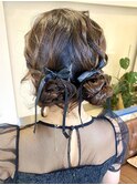 結婚式ヘアセット