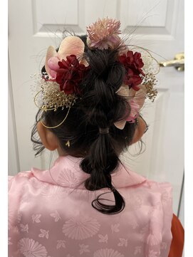 サロンドノア(Salon de NoA) 七五三ヘアセット