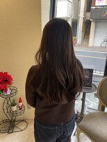 ヴァネッサ VANESSA&nbsp;レディースカット×レイヤーカット×ブラウンカラー×吉川沙知