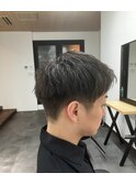 ビジネスショート/メンズカット/アップバング/押上