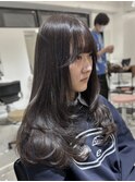 ダークグレージュ &nbsp;レイヤーカット 韓国