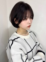 クレム 博多駅店(ChLem) ナチュラル丸みショートボブ 艶髪 博多美容室