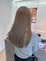 ユニ バイ マグ 長野店(Uni.by Mag)&nbsp;◎オリーブベージュ×ブリーチなし透明感カラー