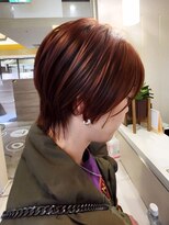 ヘアーカッティングガーデン ジャック モアザン 梅田店&nbsp;ボブ/ショートボブ/ハイライト/30代/40代/大人女性/白髪ぼかし