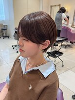 ハピネス 河原町店(Happiness)&nbsp;面長さんが小顔になるショート　京都美容室　進詩織