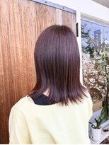 シャポン&nbsp;チェリーピンク×外ハネロブ