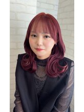 ロマンヤカタ ファース(ROMAN YAKATA fars)&nbsp;ワンブリーチチェリーブラウン　上窪10/2