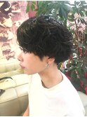 ショートボブのパーマスタイル