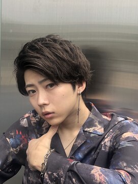 アクト 原宿(ACT) メンズツーブロ×アップバング