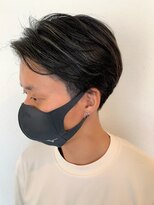 クマ(kuma.)&nbsp;メンズ細めホワイトハイライト