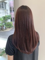 ヘアーアンドビューティーザ エフ(Hair Beauty the F)&nbsp;レッドブラウン/ツヤ髪/透明感カラー／チェリーレッド