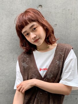 ミチオ ノザワ ヘアサロン ギンザ(Michio Nozawa HAIR SALON Ginza) ラフカールボブ/ブラウン/ぱっつん/ウルフ/小顔/10代20代30代