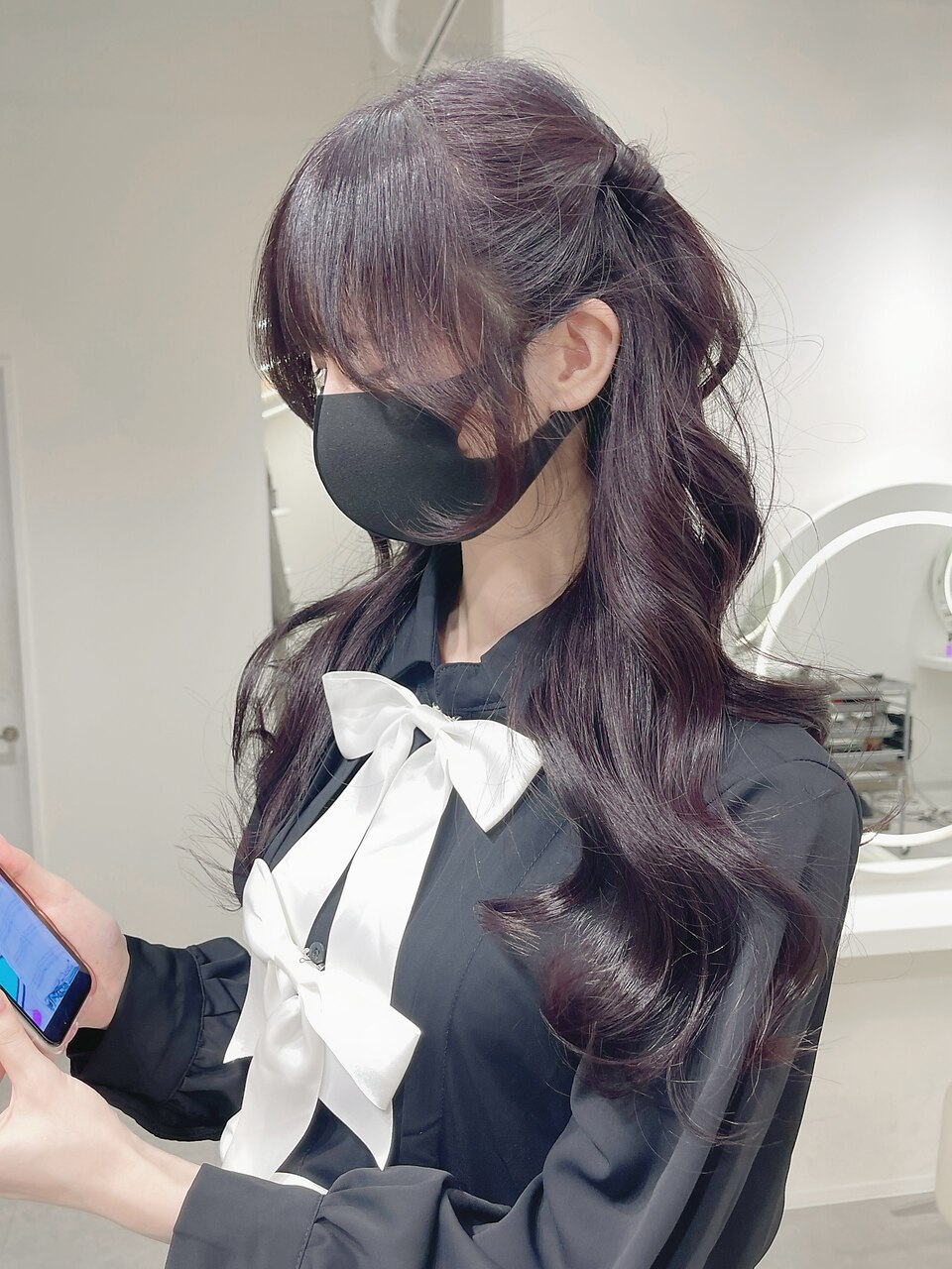 アイシードール カスタム　『陽燦燦』太陽 オレンジウェーブヘア　ツインテール BJDドール用ウイッグ ⭐️wig ツインテール カール ブラウン