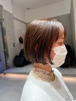 ガリカ 横浜(Gallica) 【後藤嵩広】大人ショート切りっぱなしボブぱっつんボブ<横浜>