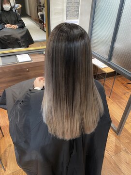 リバレッジ 広尾(Leverage) エアタッチベージュカラー【広尾/恵比寿】担当:柴崎