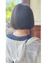 ムク(MUKU)&nbsp;あごラインボブ＋黒髪