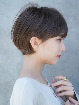 エインアンリー 表参道(AIN.ANLY.) 前髪あり耳掛けショート20代30代40代【AIN.表参道】川原大地