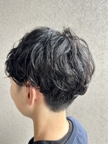 クレーヌ(CREINE) 短髪ツーブロック束感モテる黒髪シークレットパーマ流行