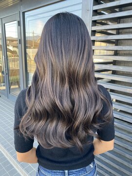 ユニヴァース 篠ノ井店(u ni verse) 透明感！モカブラウン