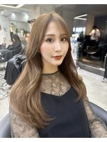 ロンドシェリ 仙台(Lond Cheri)&nbsp;2wayレイヤー/韓国レイヤー×ベージュカラー ブリーチなしw