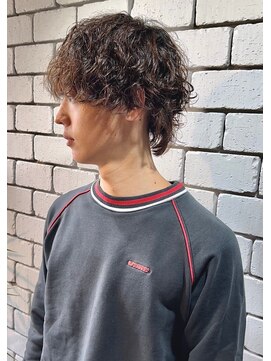 ノアソルテ 名古屋 栄(NOA solte.) NOA solte. メンズサロン/外国人風スパイラルパーマ/襟足/名古屋