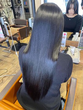 ノア 大宮店(Noa) 質感再整カラー/ミルクティーベージュ/カット+カラー/大宮