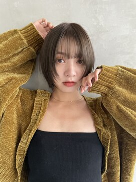 エイチ(H eitf) [エイチ原宿] アッシュブラウン＊ボブウルフ