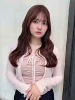★黒髪ボブルフネビージュ小顔ワンレンレイヤー