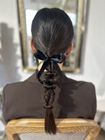 カルム(calm)&nbsp;編みおろしポニー×すっきりタイト