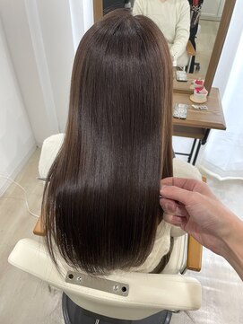 美髪専門サロン バイ マイル(美髪専門サロン by mile) 【美髪ケアカラー】柔らかベージュ