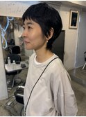 ショートパーマ ニュアンスパーマ 癖毛風パーマ