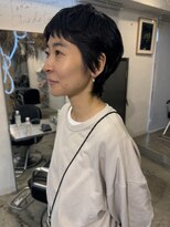 ショートパーマ ニュアンスパーマ 癖毛風パーマ