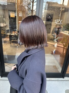 アイフィ(iFY) 【iFY 大川】外ハネ×バイオレットカラー